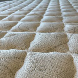 Bed With Frame And Box Springs 