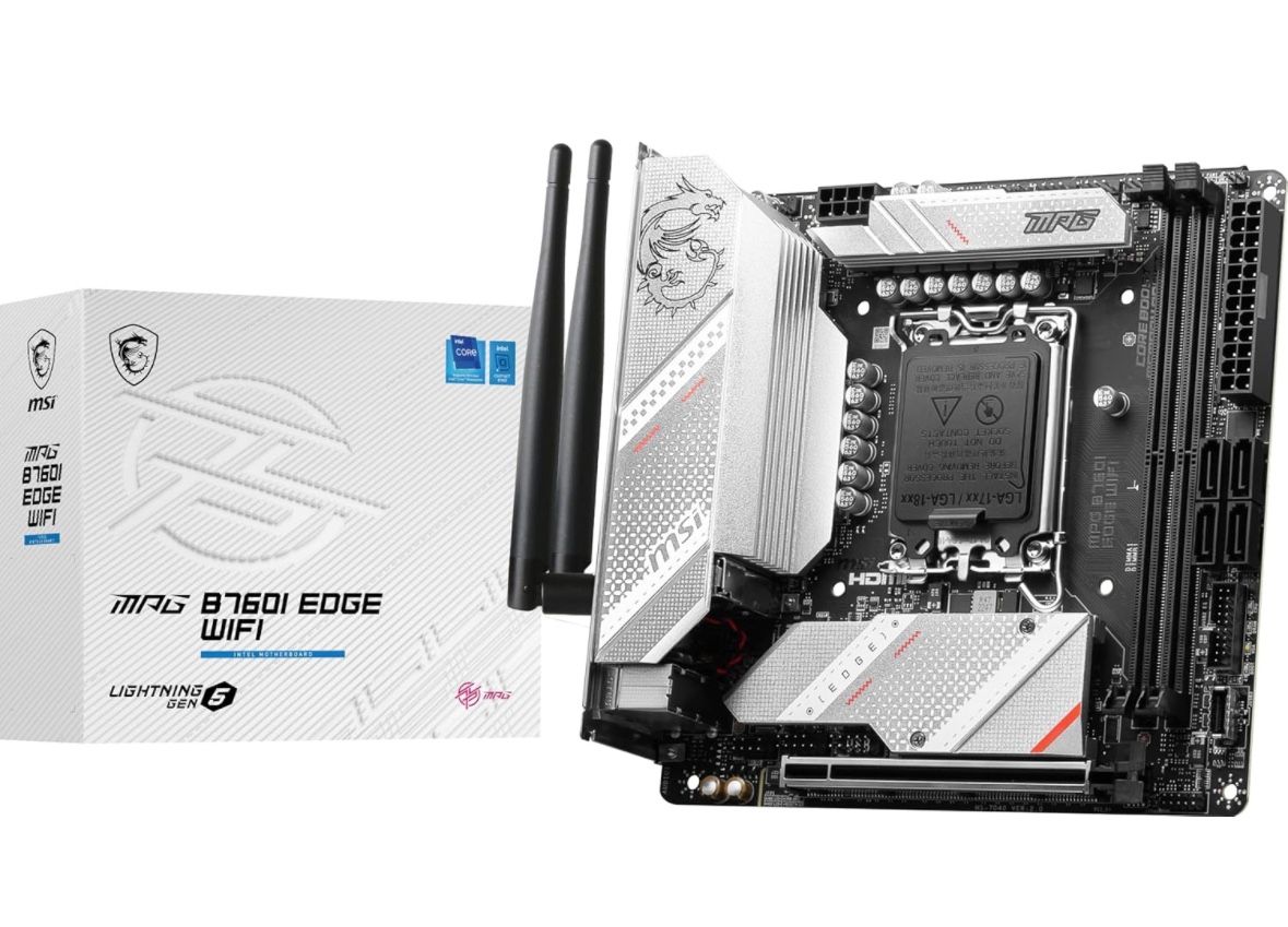 MSI MPG B760I Edge WiFi Gaming Motherboard