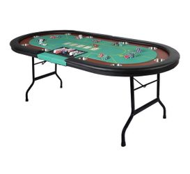 Poker table (TABLE IS RED)