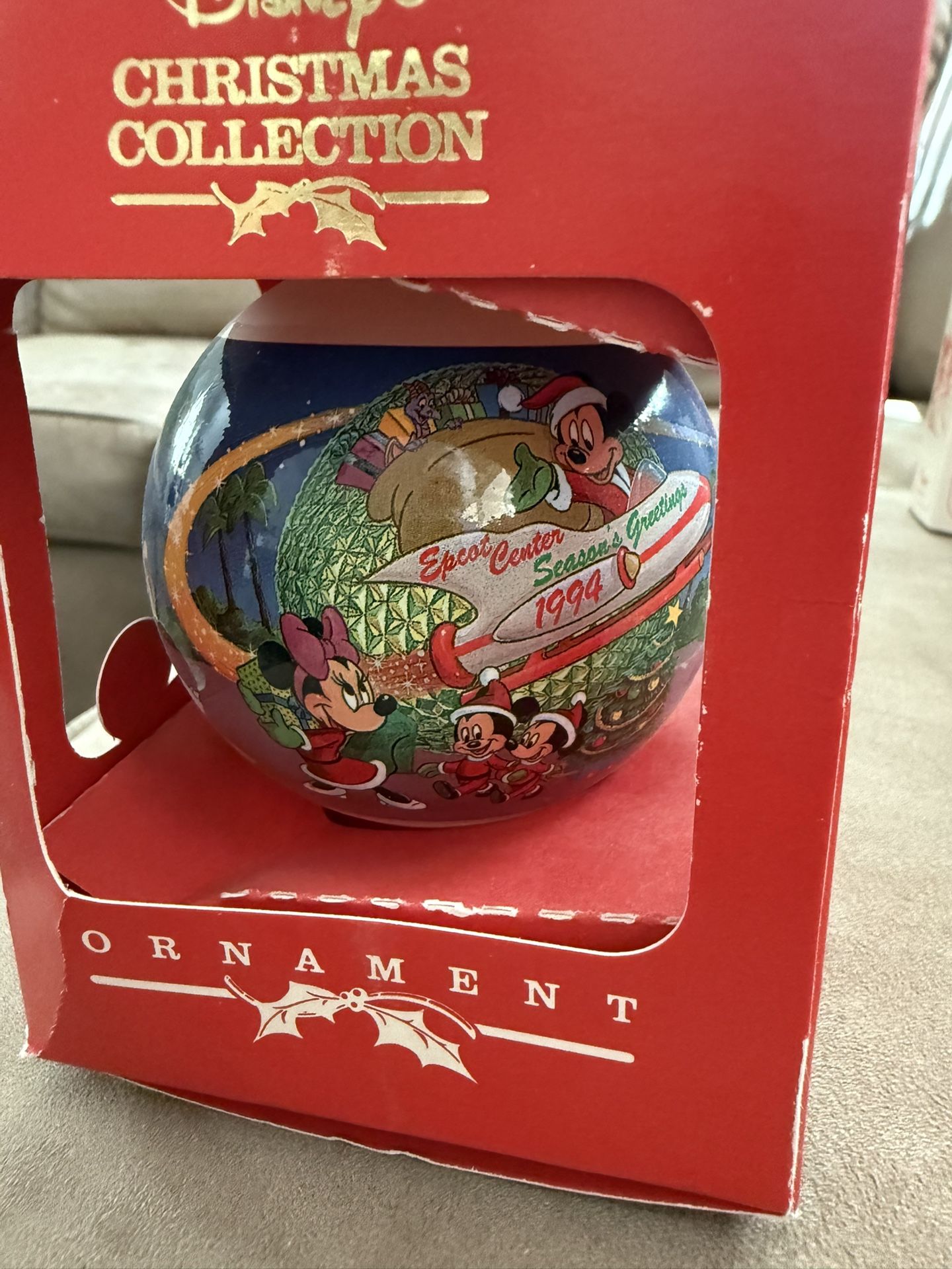 1994 Disney’s Christmas Collection Set Of Four