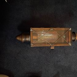 Copper Outside  Electric Lantern
