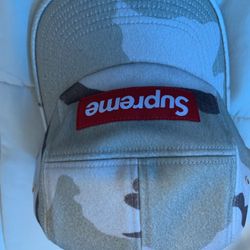 Supreme wool camp cap