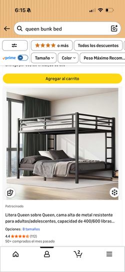 Queen Bunk Bed With Mattress