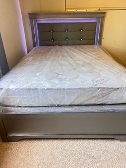 Cama Queen Size Nueva En Caja 