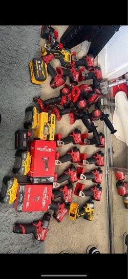 Milwaukee Dewalt Tools