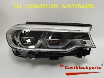 2017-2020 BMW 5 Series LED Adaptive Headlight Right Passenger Side OEM