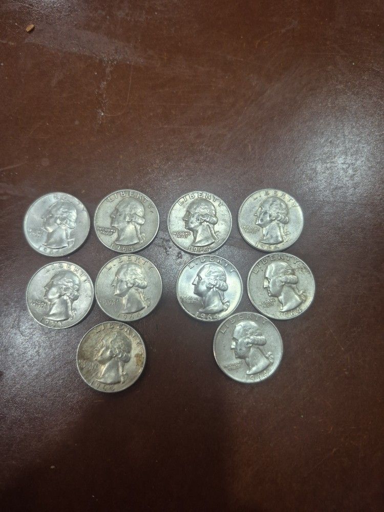 Quarters 90 Percent Silver.