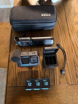 GoPro HERO12 Black Bundle – Volta + Media Mod + 4 Batteries