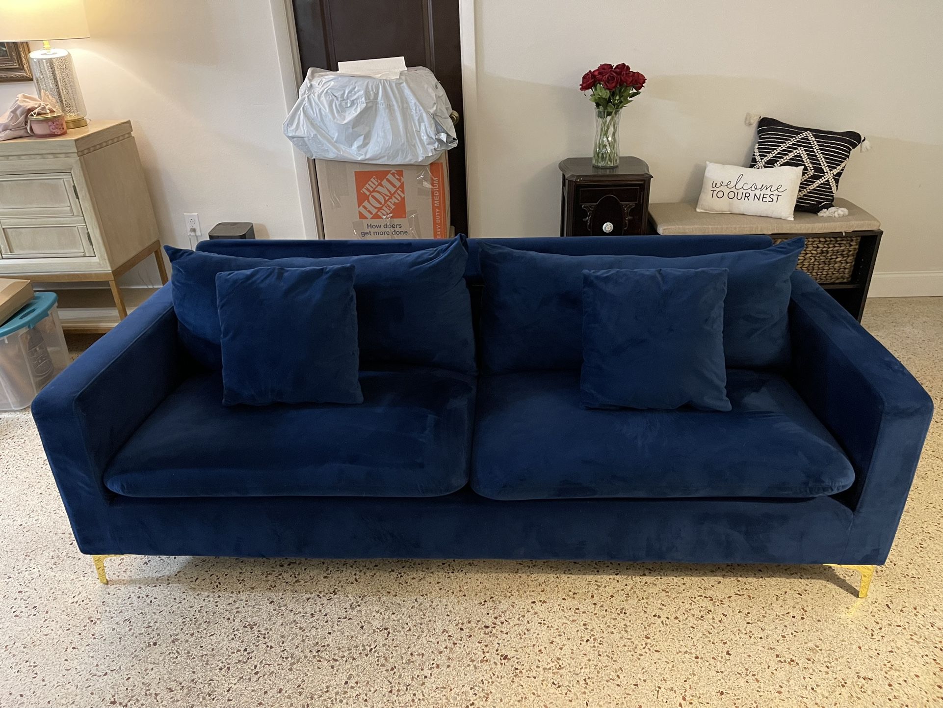 Blue Couch