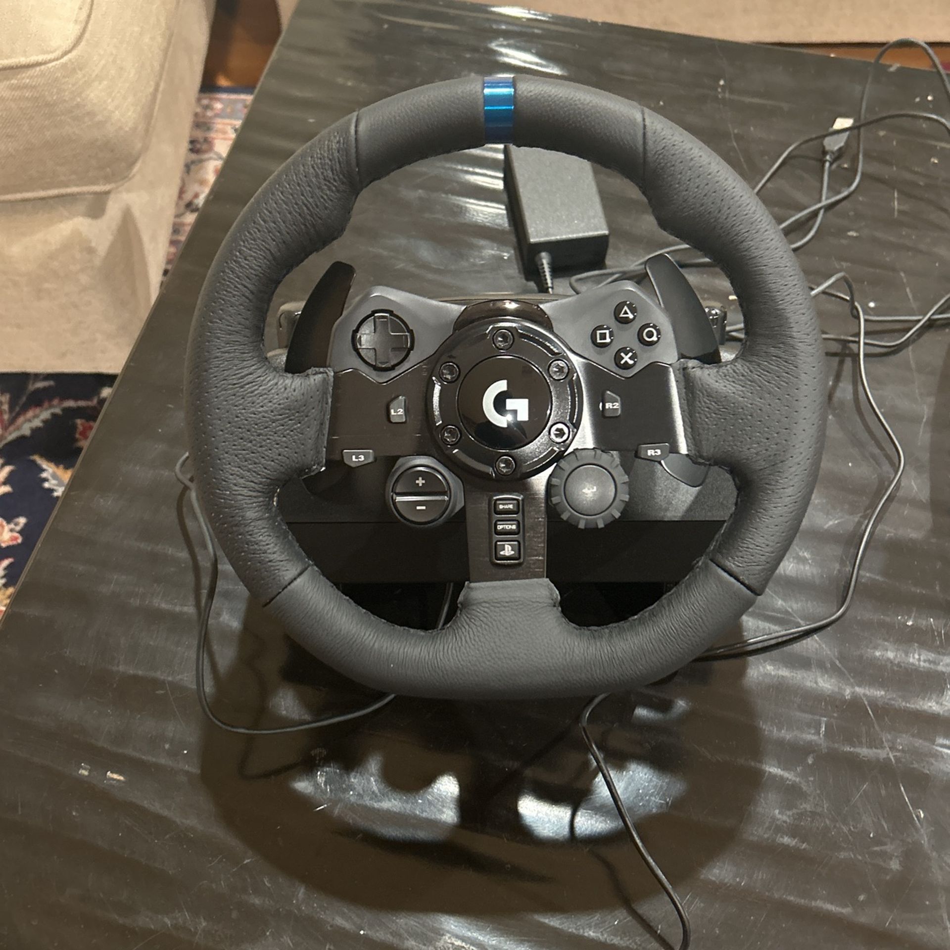 Logitec G923 Racing Wheel And Pedals PS4-ps5