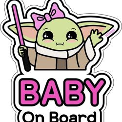 Baby on Board Sticker for Cars