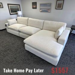 Cloud-Like Comfort: Meet Elyza 3-Piece Corner Sofa! Stylish and Comfortable