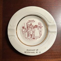 Vintage Souvenir Ashtray From Wildwood, NJ