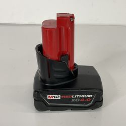 Milwaukee M12 12-Volt Lithium-Ion XC Extended Capacity Battery Pack 4.0Ah