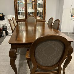 Thomasville Dining Room With Leaves And Cover