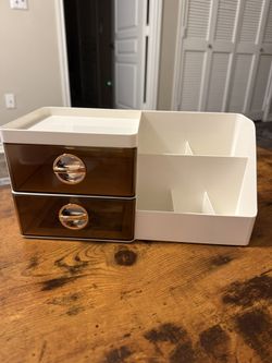 Makeup Organizer with Clear Drawers