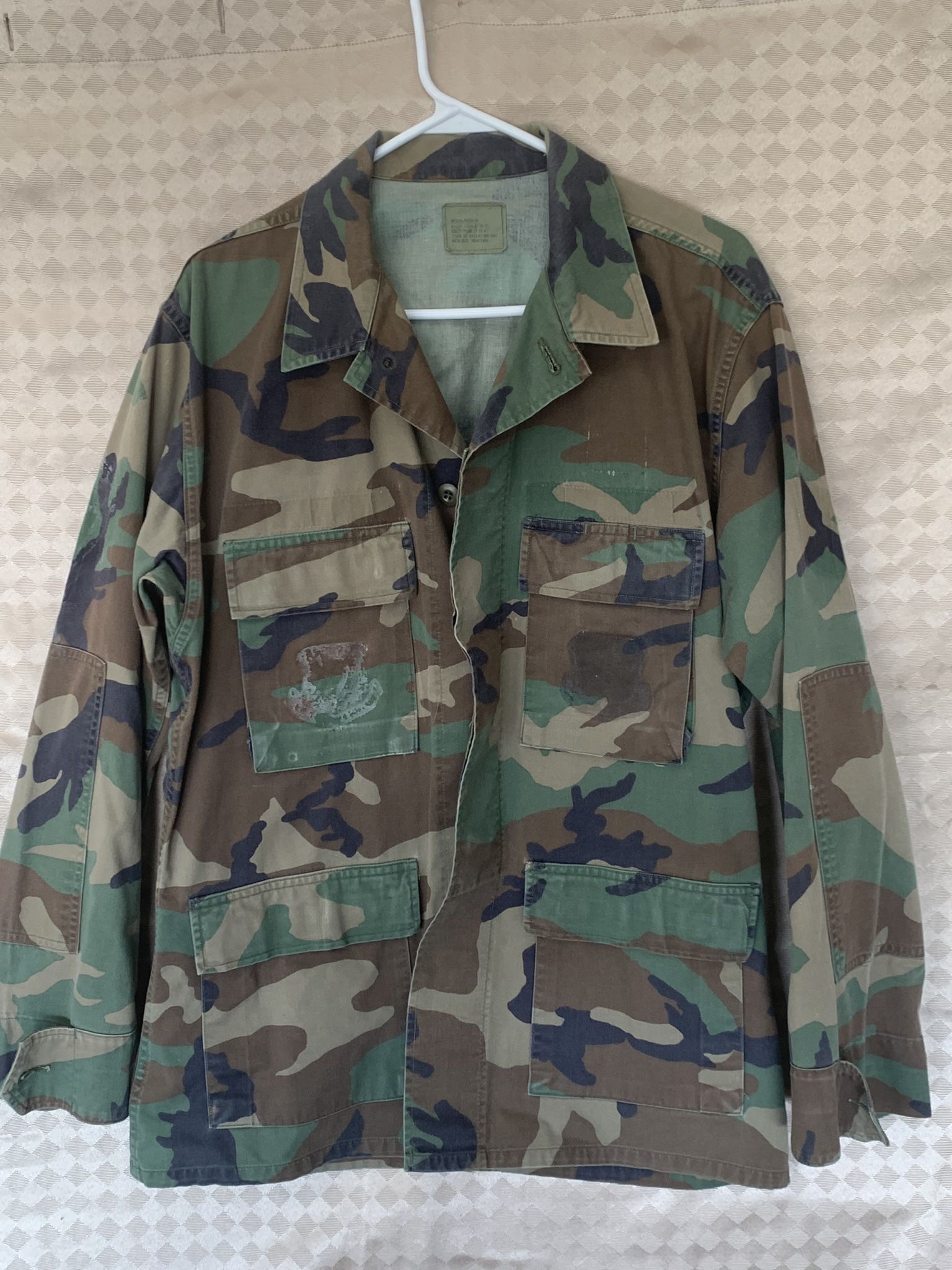 Men’s Military Jacket - Medium Regular - Cash Only