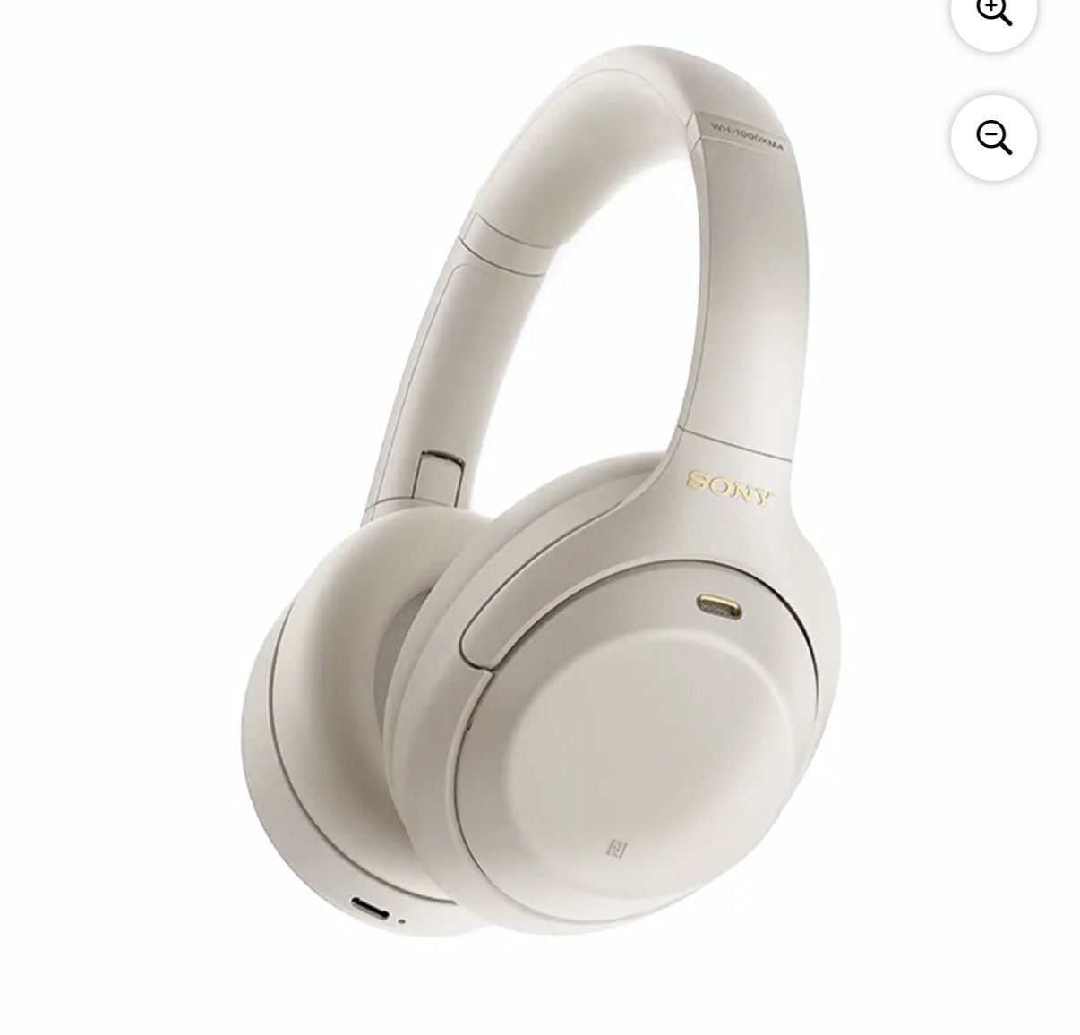 Sony WH-1000XM4 Wireless Noise Canceling Headphones – Silver - NEW