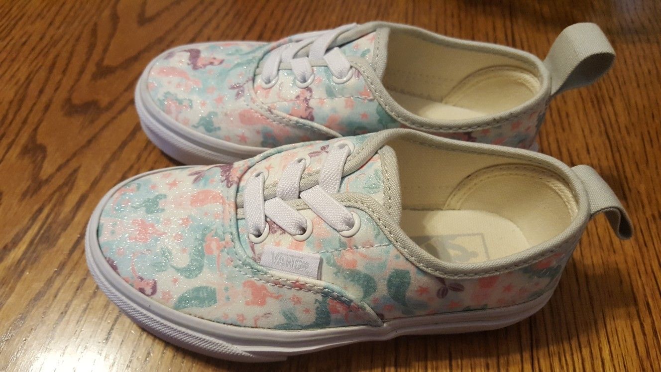 Mermaid store glitter vans