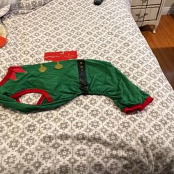 Large Dog Elf Pajamas
