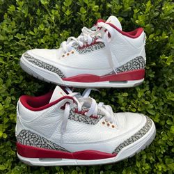 Size 8.5 - Jordan 3 Retro Mid Cardinal Red