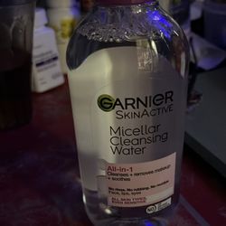 I have 2 Garnier micellar cleaning  water