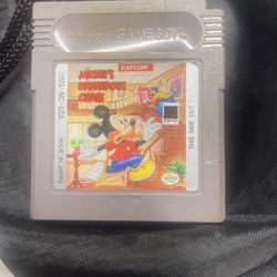 Mickeys Dangerous Chase Game gameboy