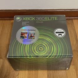 Xbox 360 Elite Console 120 GB In Box