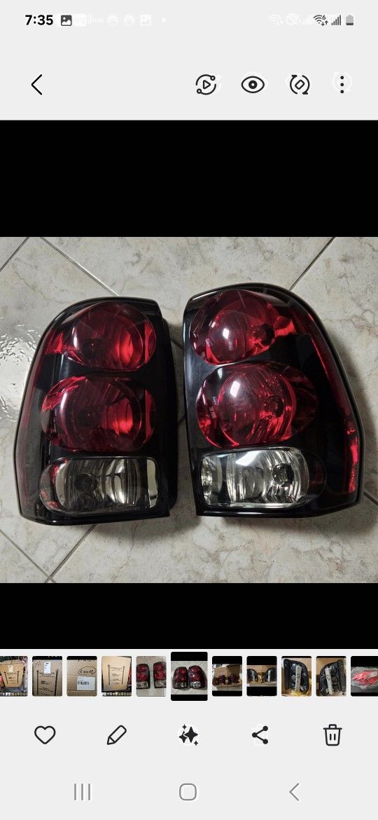 CHEVY TRAILBLAZER TAIL LIGHTS