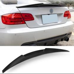 Gloss Black Rear Trunk Spoiler M4 Style For BMW E92 335i M3 Coupe 2007-2014 