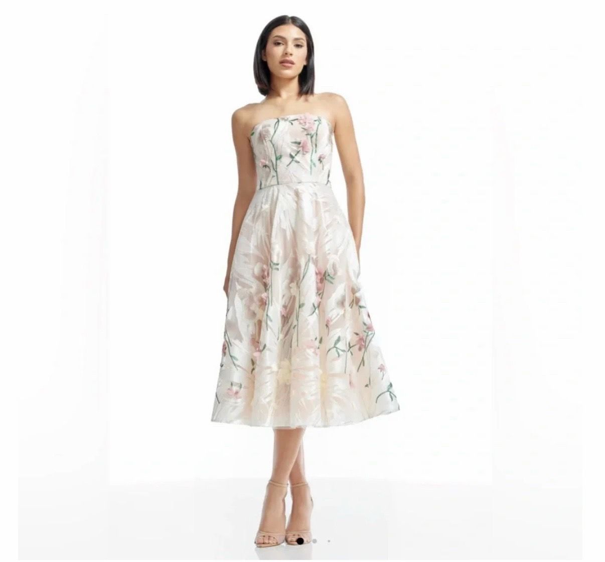 Kailyn Dress DRESS THE POPULATION Strapless Floral size medium - pickup from Northridge area