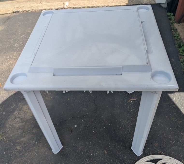 Resin Domino Table