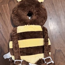 Head protector backpack for baby