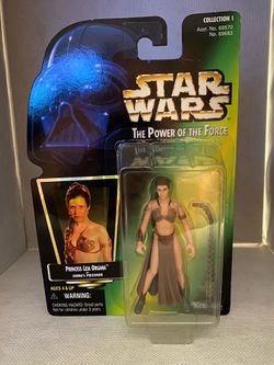 STARWARS power of the force Princess Leia as JABBAS Prisoner