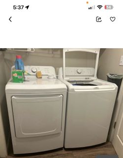 Washer and dryer excellent cond $500