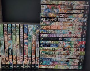 Dr Stone Complete Manga Volumes 1-27 (with Reboot: Byakuya)