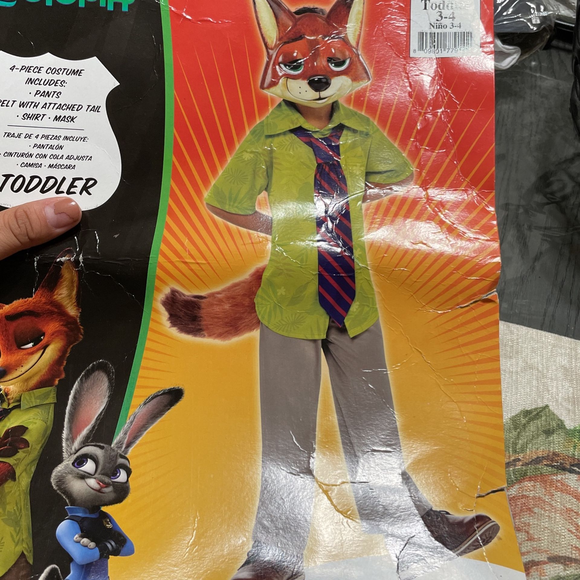 Zootopia Fox Costume