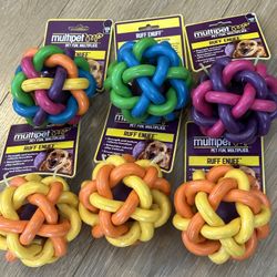 Multi pet  Ruff Enuff Dog Toys 