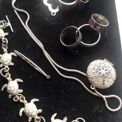 Jewlry. Some Silver 