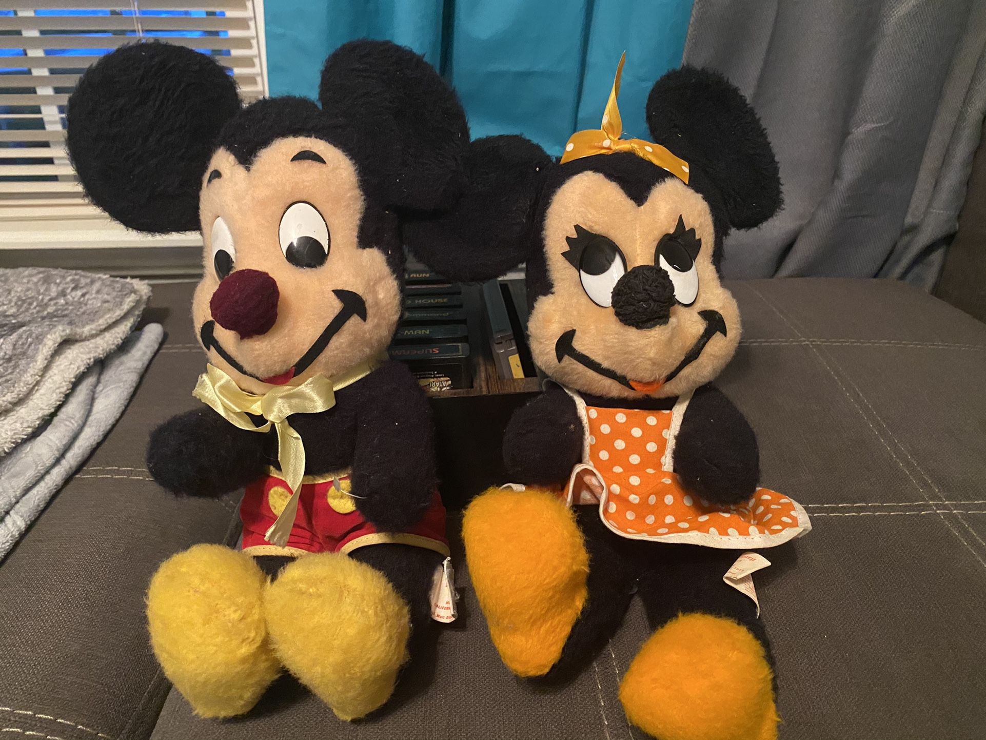 Vintage California Walt Disney Mickey Mini Dolls