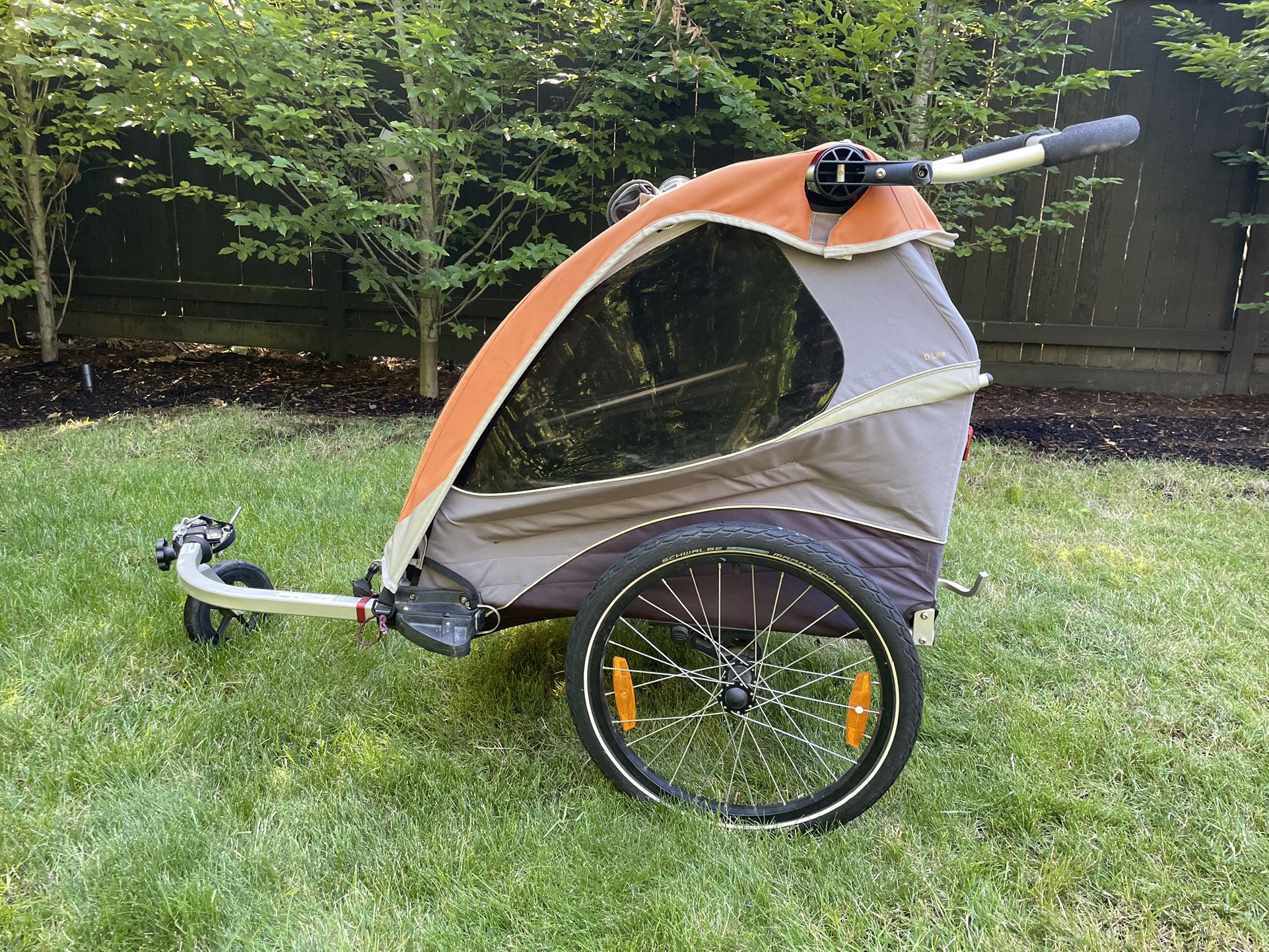 Burley D’Lite Double trailer/stroller