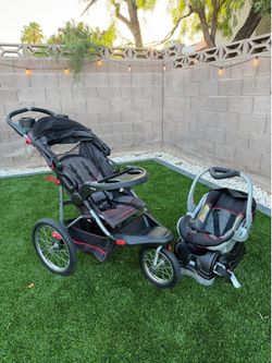 Baby Trend Travel System Stroller w/ Infant Car Seat & Base