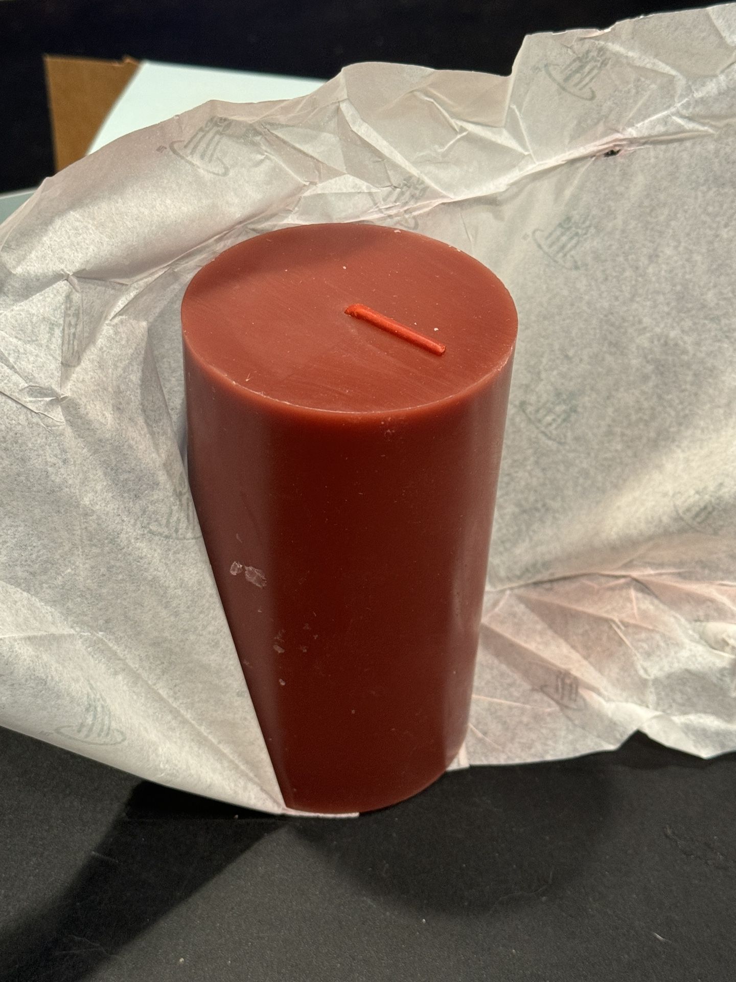 PartyLite 3" X 5" Round Pillar Candle - Mulberry C3529 NIB