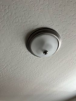 Flush ceiling light (set of 3 matching)