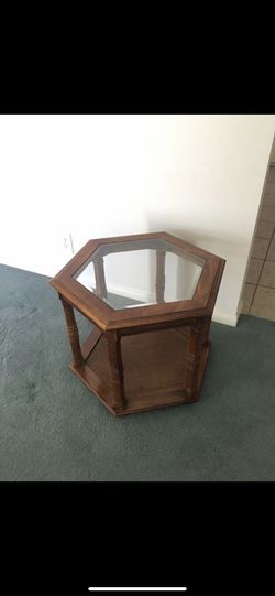 Living Room Table With Glass Top