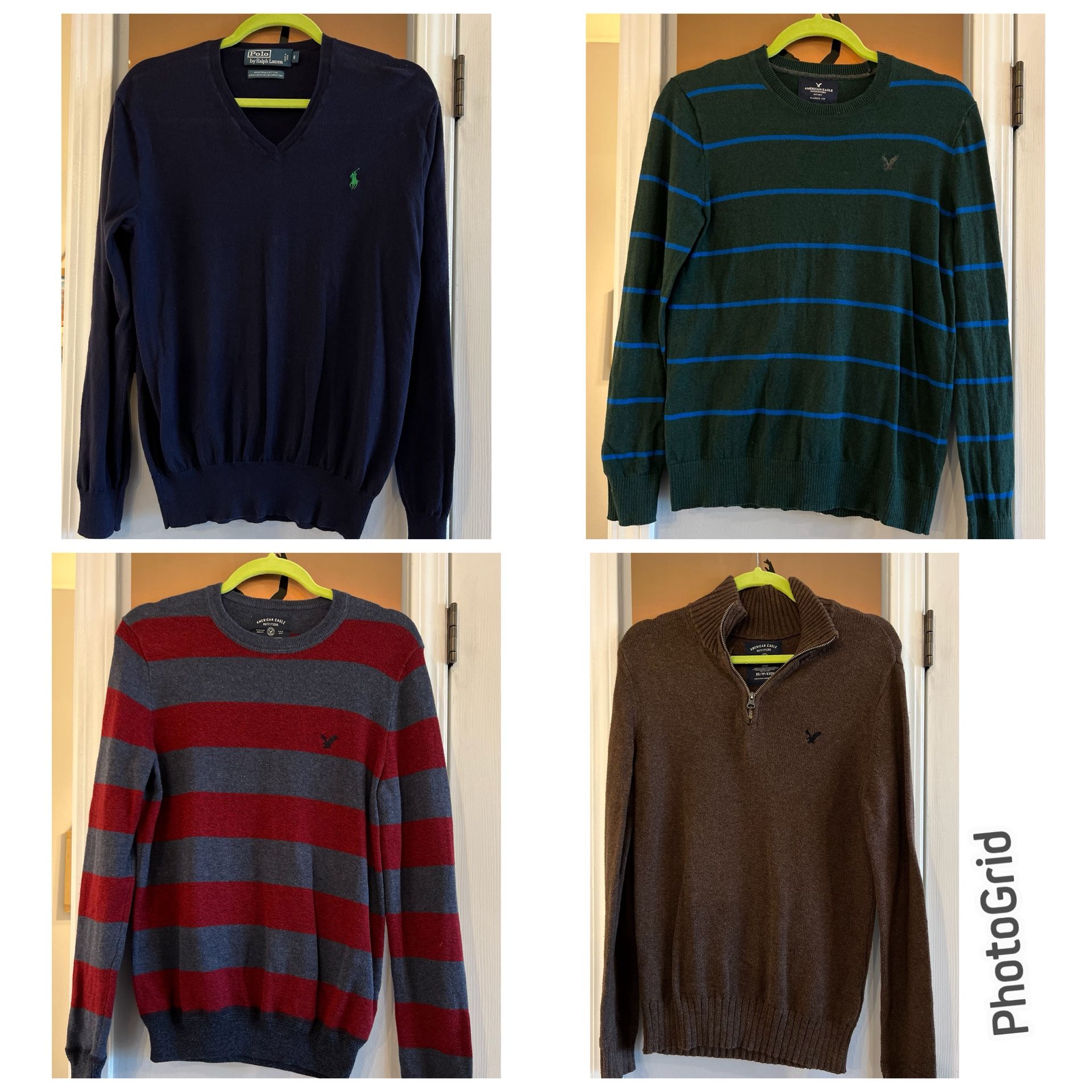 Men's Pullover Sweaters Size XS/S