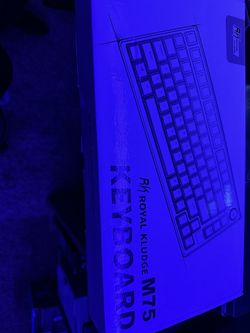 MK SLUDGE BROWN SWITCHES M75 Gaming Keyboard 