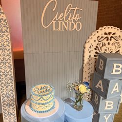 Cielito Lindo backdrop Baby Shower/birthday bundle
