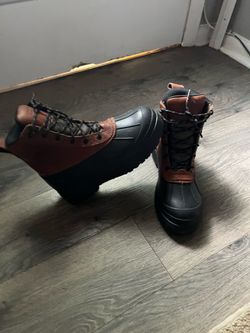 Iron Age steel toe boots