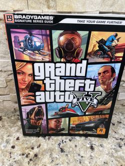 Grand Theft Auto V Official Strategy Guide Brady Games for XBOX 360 and PS3 -b